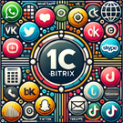Кнопка быстрой связи с клиентом (WhatsApp, Telegram, B24, VK, OK, MAX)