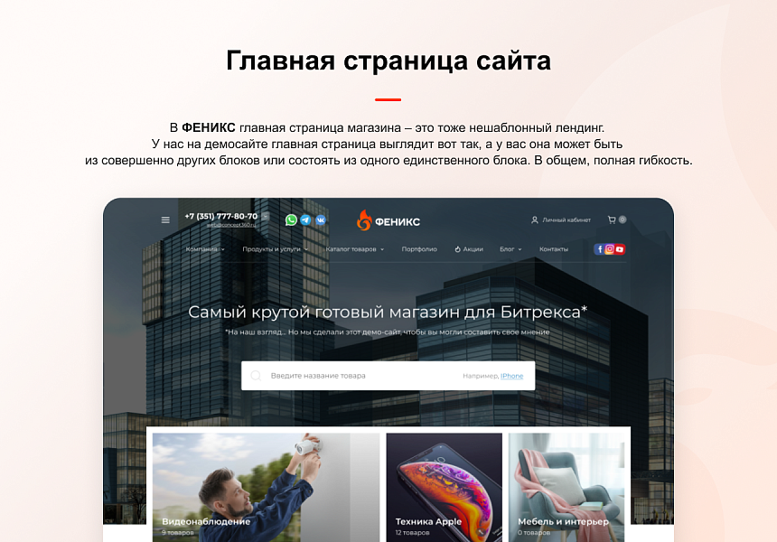 ФЕНИКС: безлимитный конструктор с гибкой разработкой уникальных лендингов — скриншот 7 из 13
