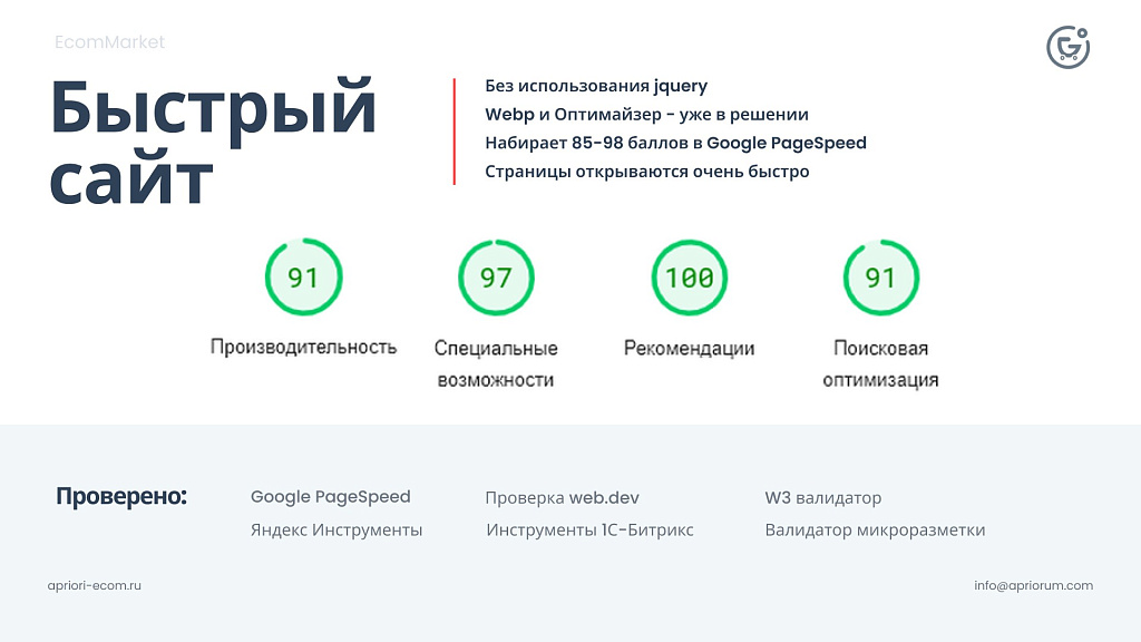 Apriori.EcomMarket: Конструктор настроек и продвинутый маркетинг — скриншот 42 из 43