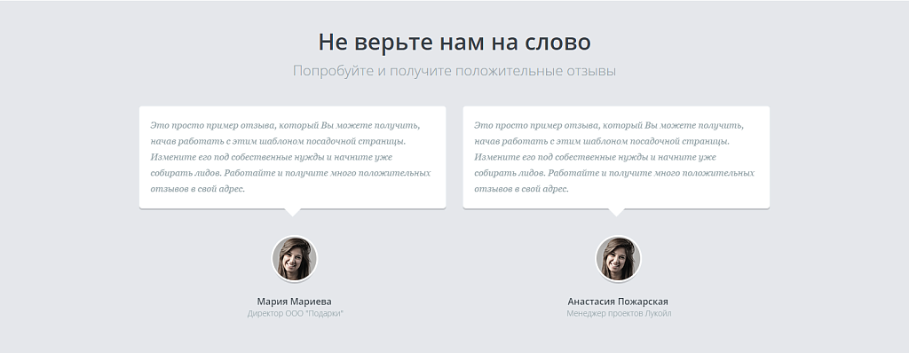 ЛидоГенератор – профессиональный шаблон Landing Page — скриншот 2 из 2