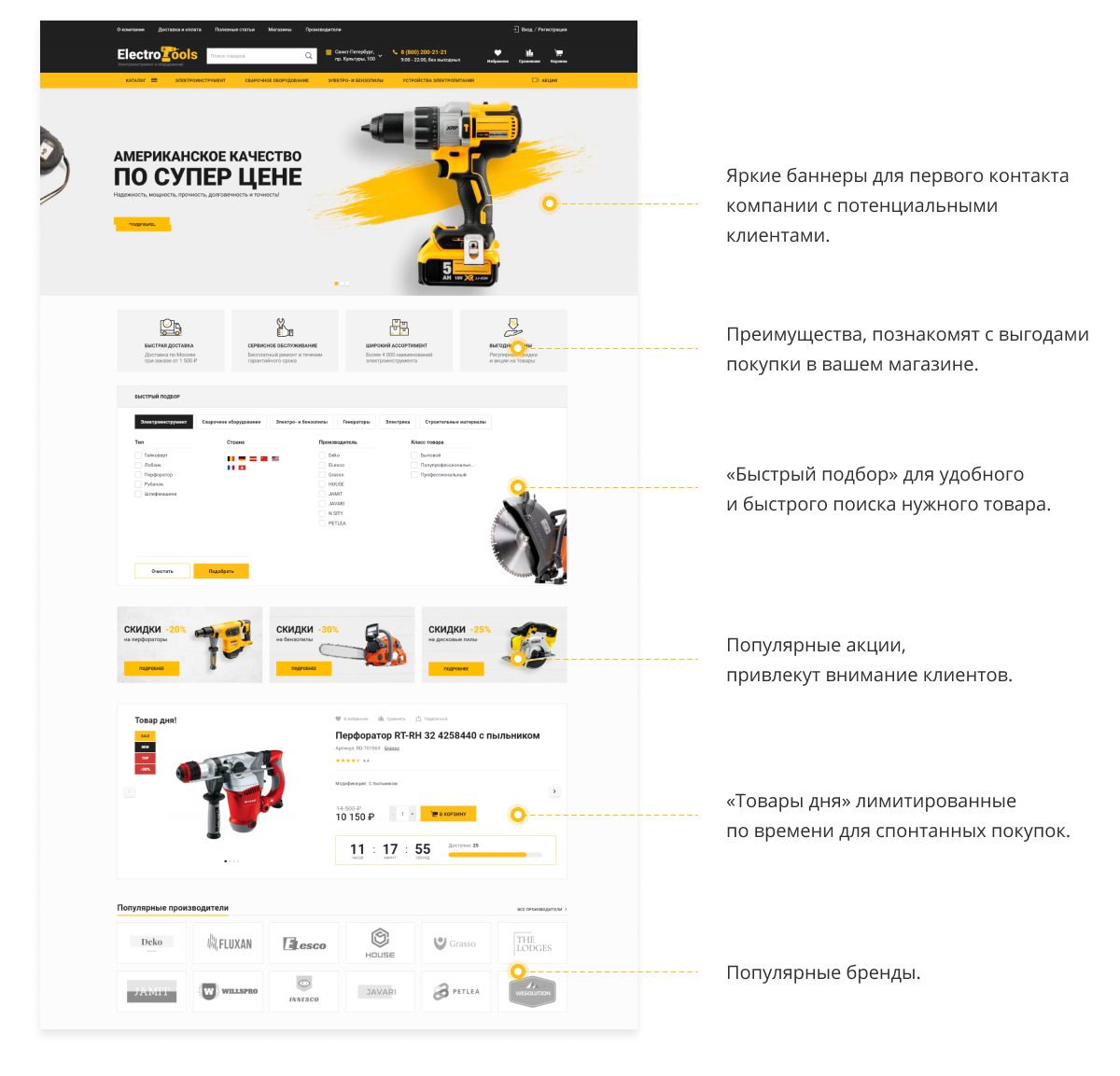 Специализированный интернет-магазин «КРАЙТ: ИНСТРУМЕНТЫ.TOOLS» — скриншот 26