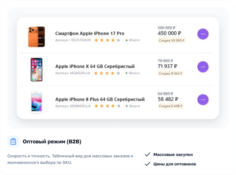 АЛЬФА: MegaMart – интернет-магазин на 1С-Битрикс для ликвидации товаров — скриншот 21