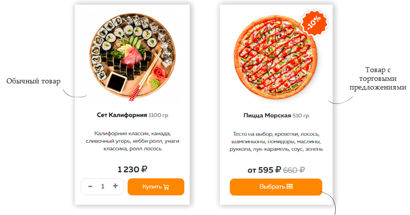 Good.Food: доставка суши и пиццы с корзиной и оплатой на старте — скриншот 8