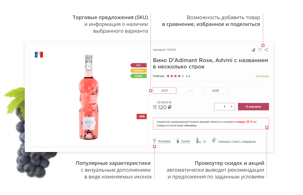 Интернет-магазин алкоголя и продуктов «Крайт: Напитки.Retail» — скриншот 32