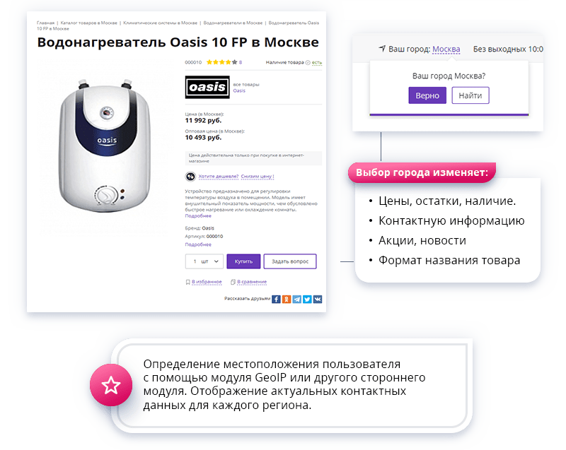 Корпоративный сайт с магазином: решение 2 в 1 — скриншот 8
