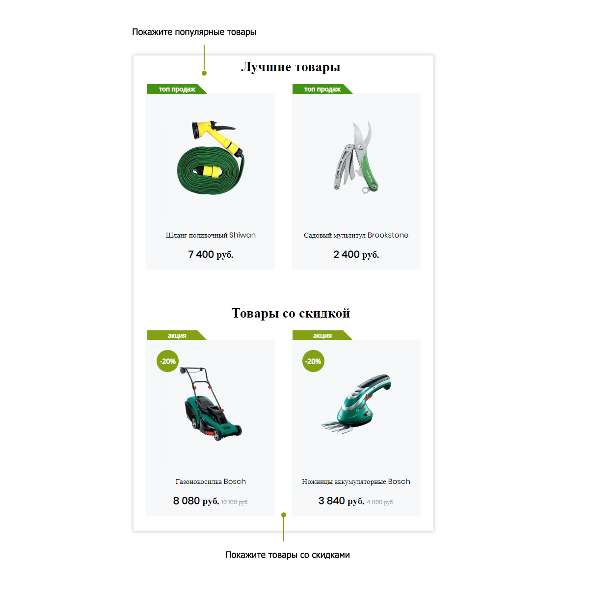 Pvgroup.Tools – Магазин садовых инструментов. Старт с конструктором №60158 — скриншот 4