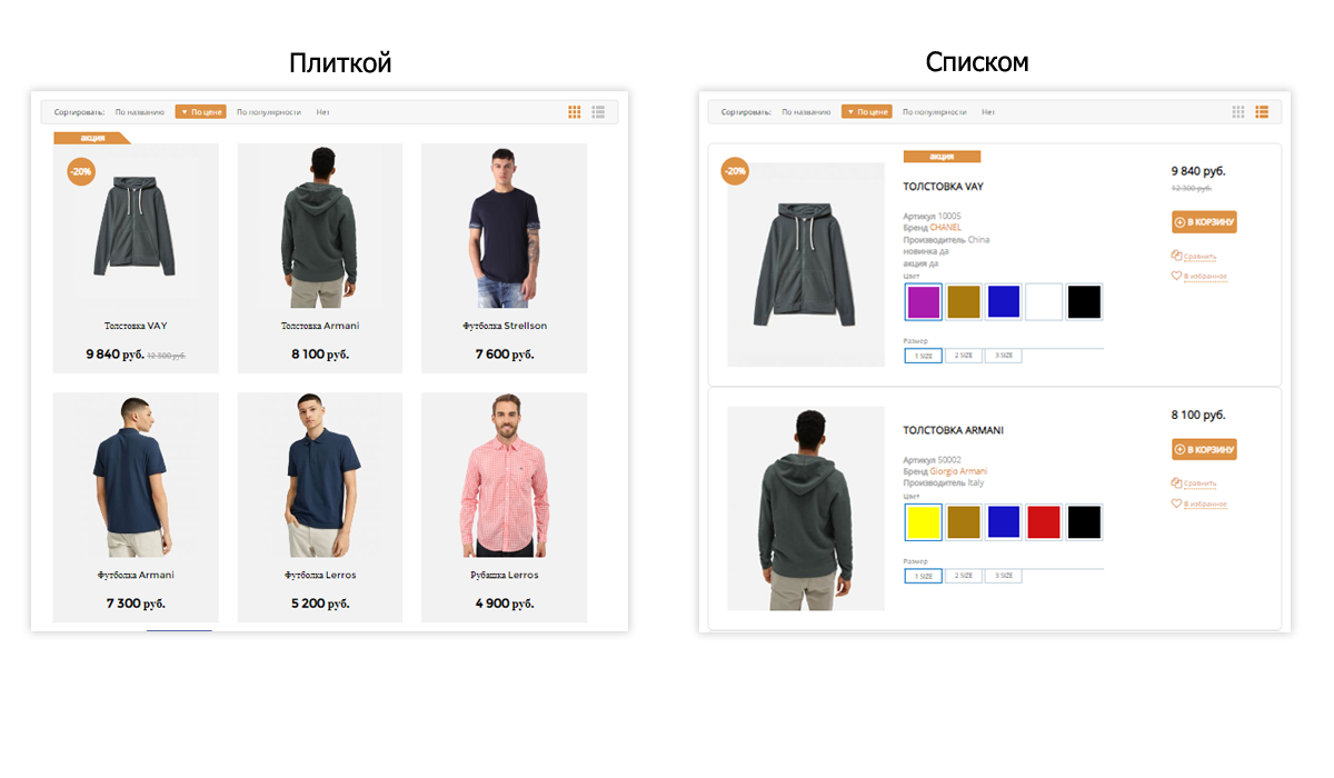 Pvgroup.Fashion: интернет-магазин модной одежды. Старт с конструктором дизайна №60159 — скриншот 9
