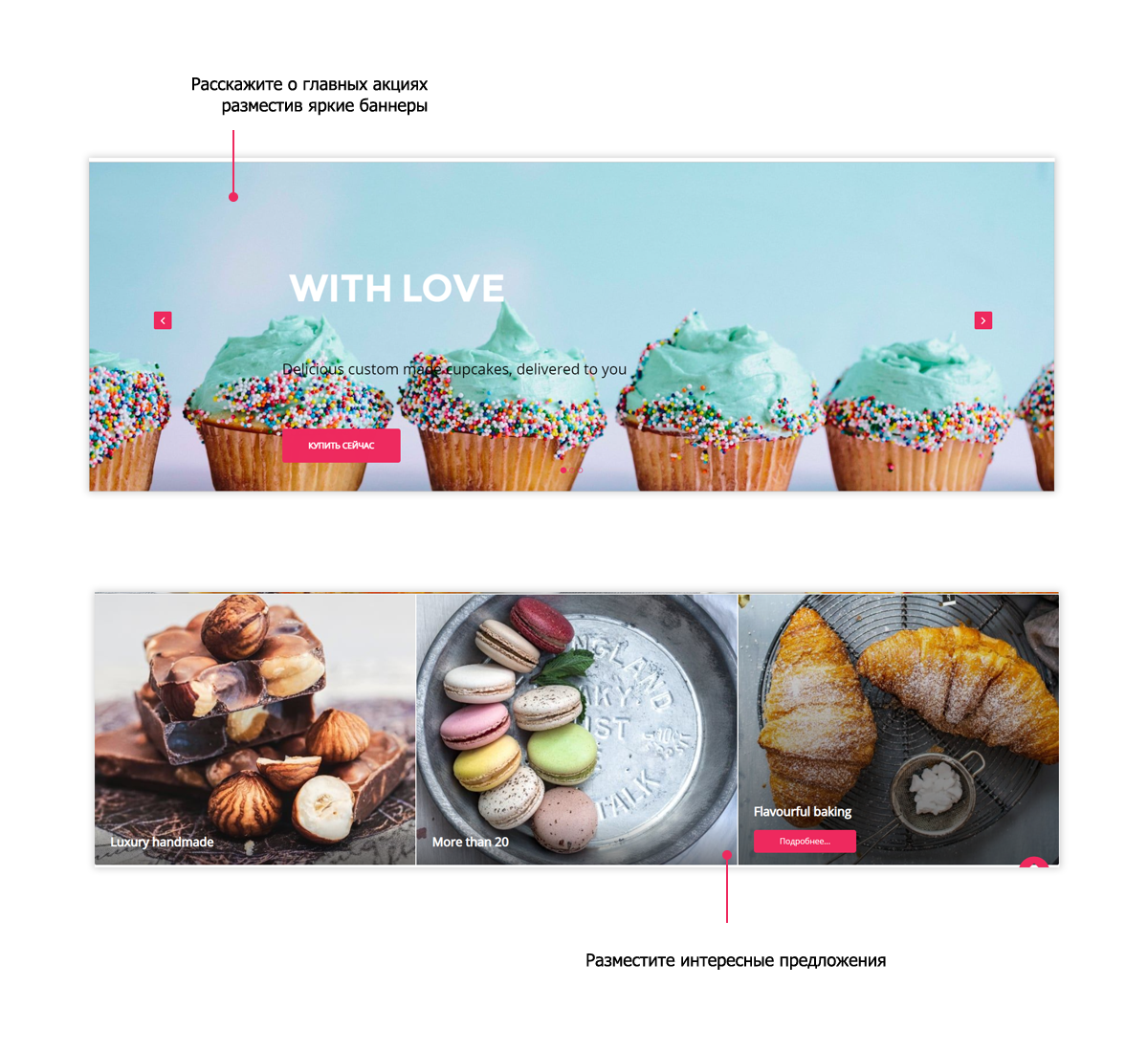 Pvgroup.Food: интернет-магазин кондитерских изделий и продуктов для старта с конструктором 60145 — скриншот 3