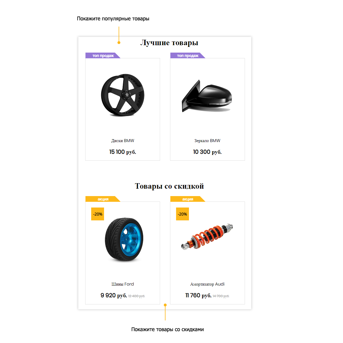 Интернет-магазин автозапчастей Pvgroup.Auto — конструктор №60138 — скриншот 4