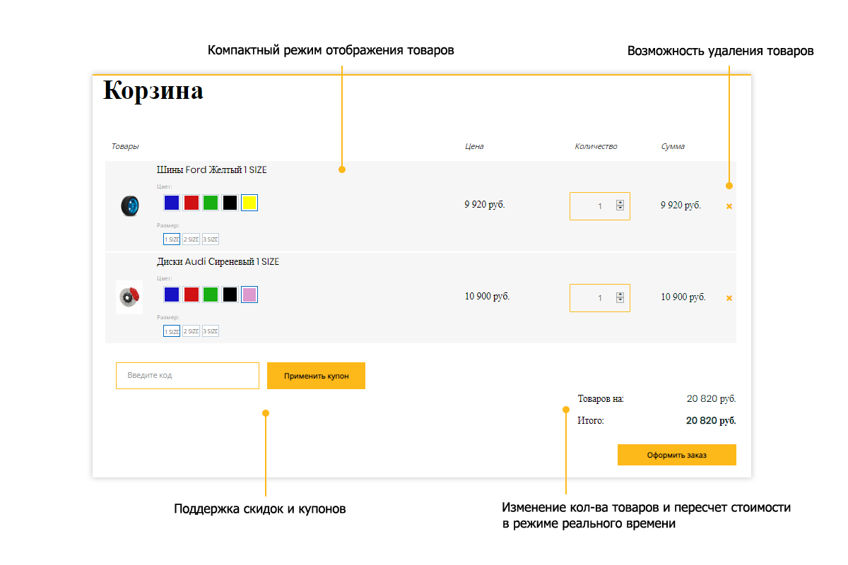 Интернет-магазин автозапчастей Pvgroup.Auto — конструктор №60138 — скриншот 12