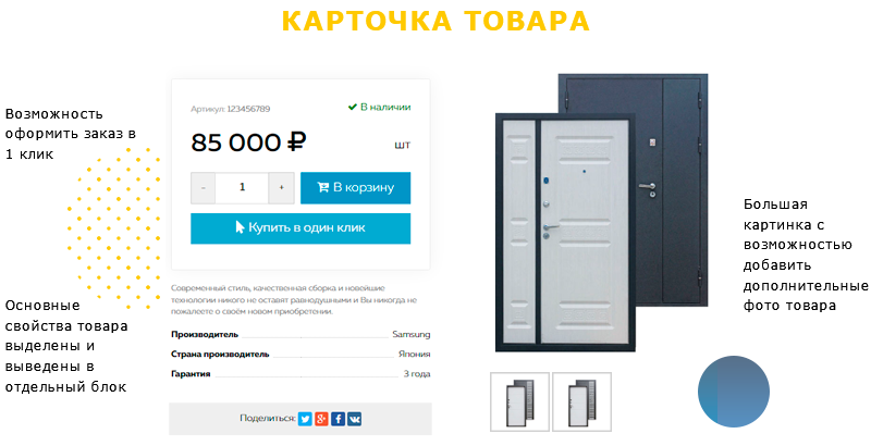 Ремонт и стройка: каталог с корзиной, адаптивный дизайн — скриншот 7