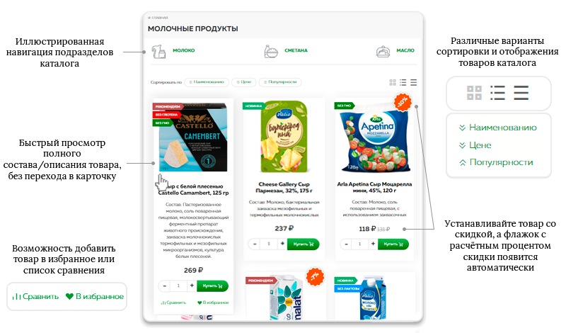 Fresh: интернет-магазин фермерских продуктов и питания — скриншот 8