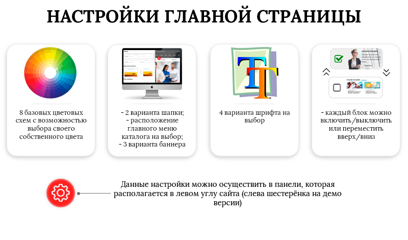 Веб-студия полного цикла с собственным магазином — скриншот 1