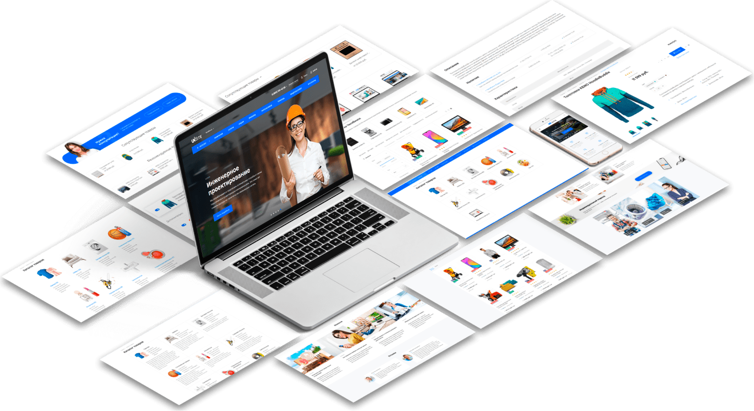 INTEC.Universe SITE – корпоративное решение с конструктором дизайна — скриншот 76