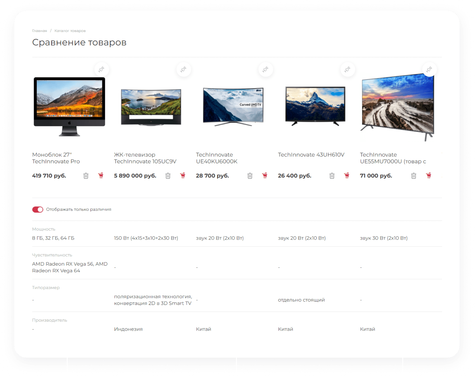 INTEC.Universe SITE – корпоративное решение с конструктором дизайна — скриншот 207