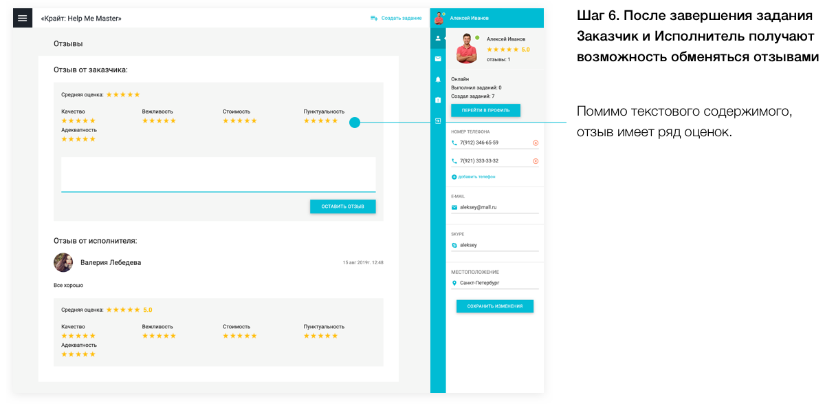 Сервис поиска специалистов и исполнителей, биржа фриланса HelpMeMaster — скриншот 34