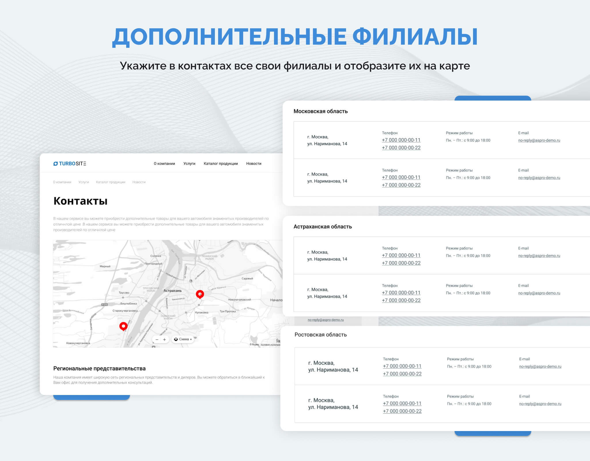 Турбосайт: многофункциональная визитка — скриншот 9