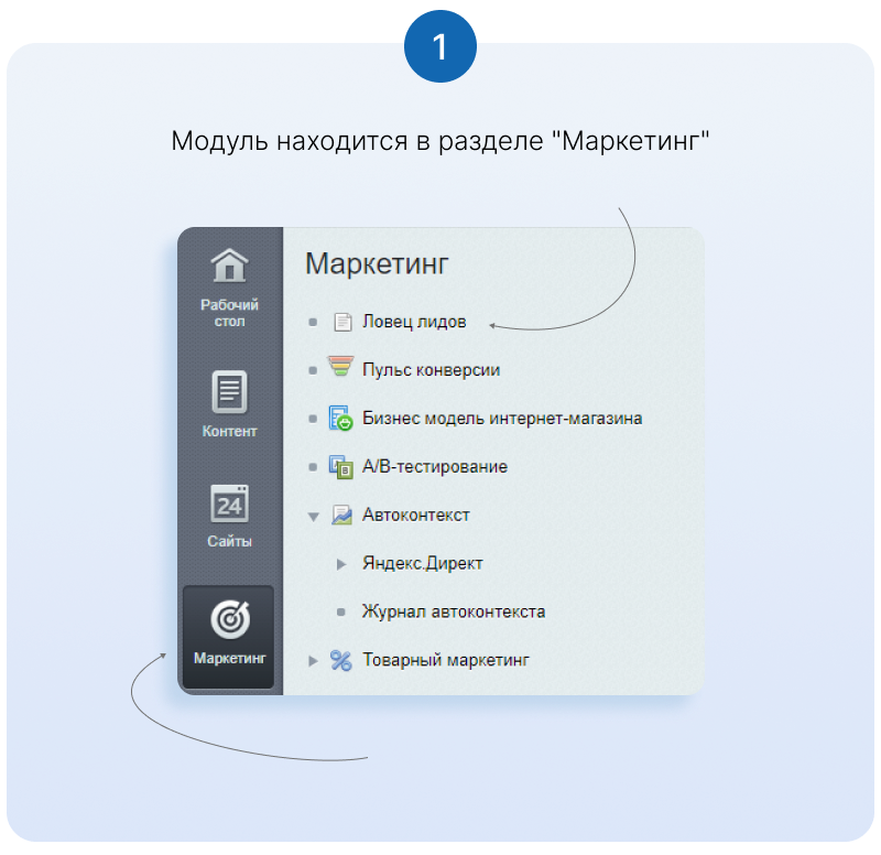 LeadSpace: инструмент для сбора лидов на сайтах 1С-Битрикс — скриншот 13