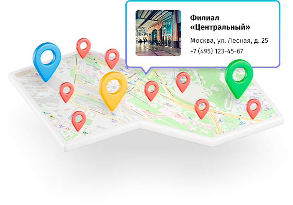whatAsoft: Яндекс.карта элементов инфоблока Big Data — скриншот 3